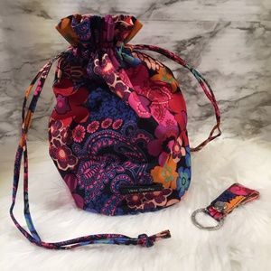 Vera Bradley Mini Ditty Bag and Key Ring